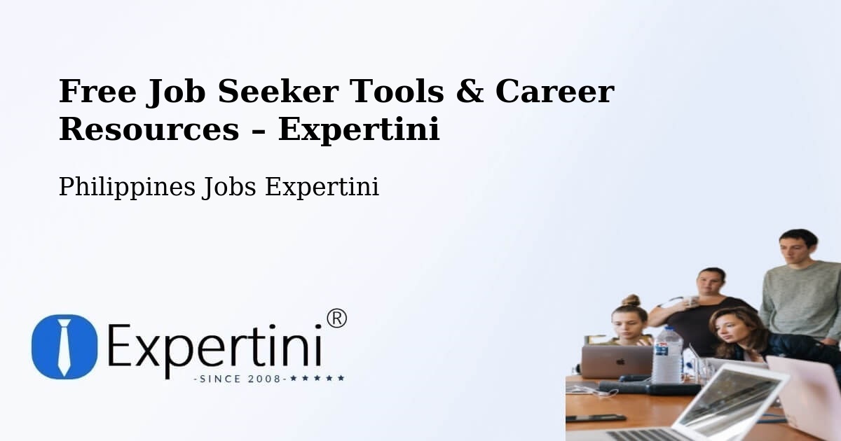 Free Job Seeker Tools & Career Resources – Taloy - Taloy, Philippines Jobs Expertini