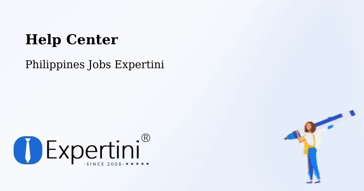 Help Center – Taloy - Philippines Jobs Expertini